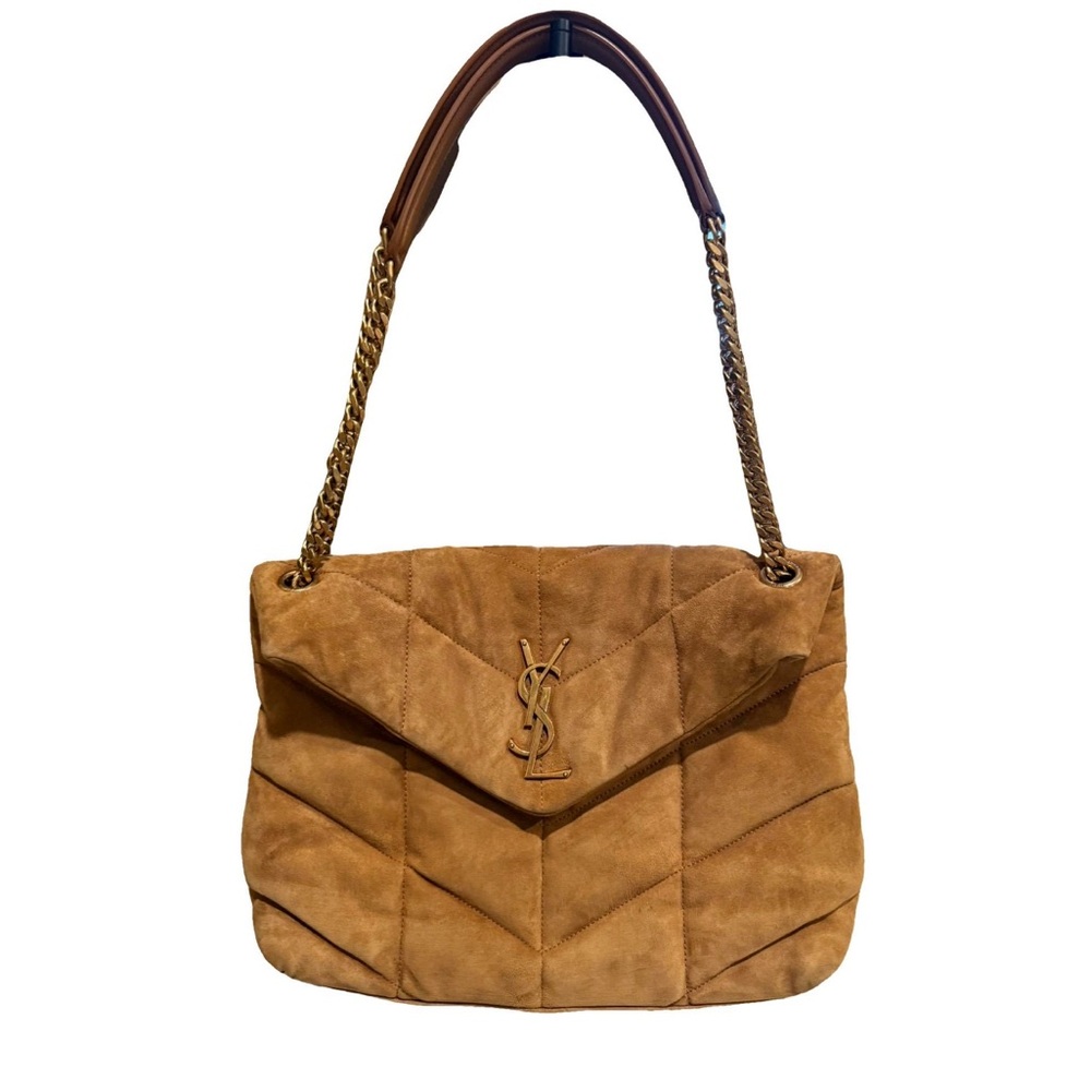 Yves Saint Laurent Large loulou in suede